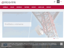 Tablet Screenshot of microlink.hr