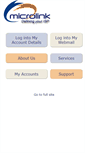 Mobile Screenshot of microlink.zm