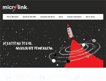 Tablet Screenshot of microlink.com.my